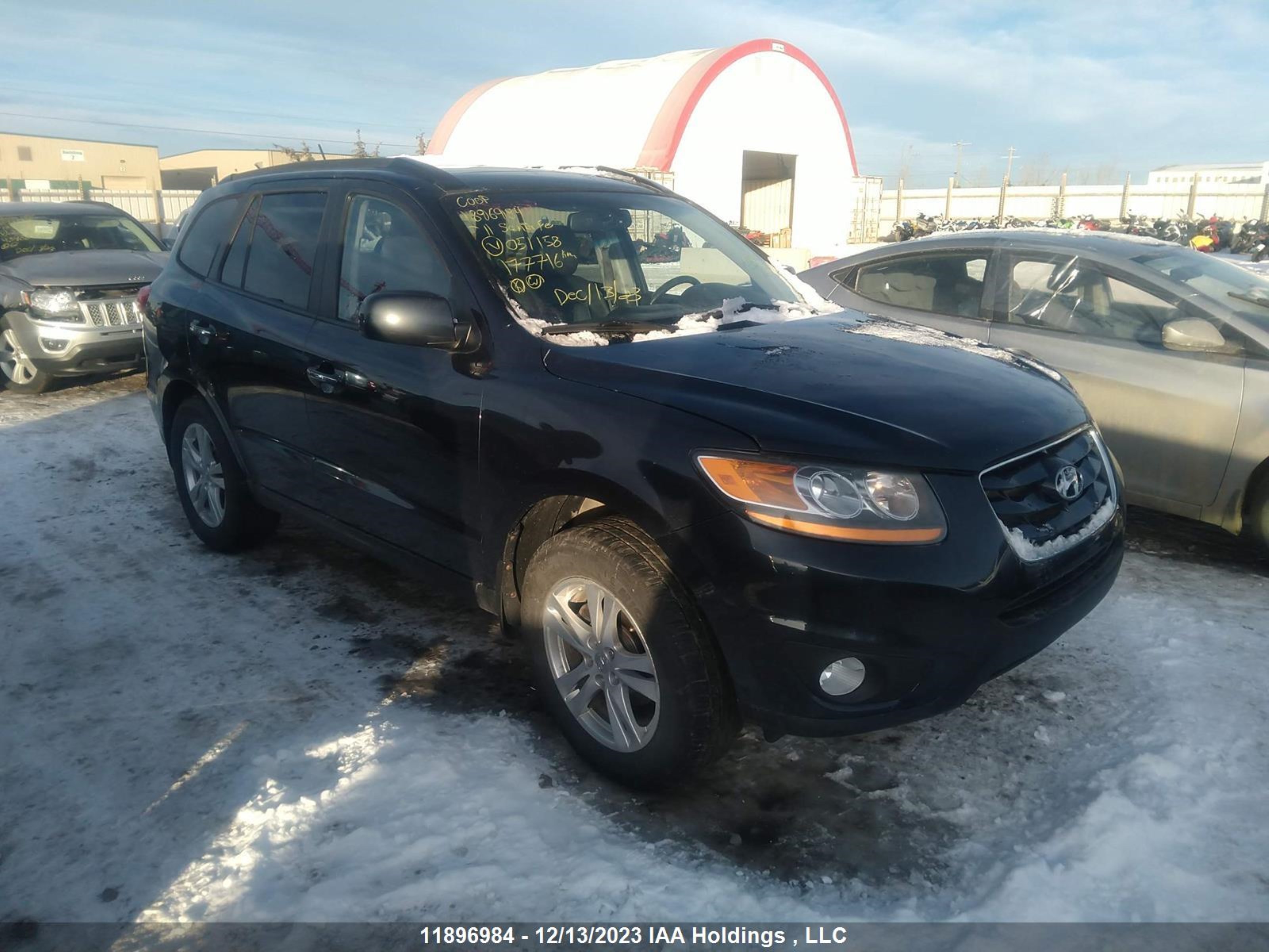 HYUNDAI SANTA FE 2011 5xyzhdag2bg051158