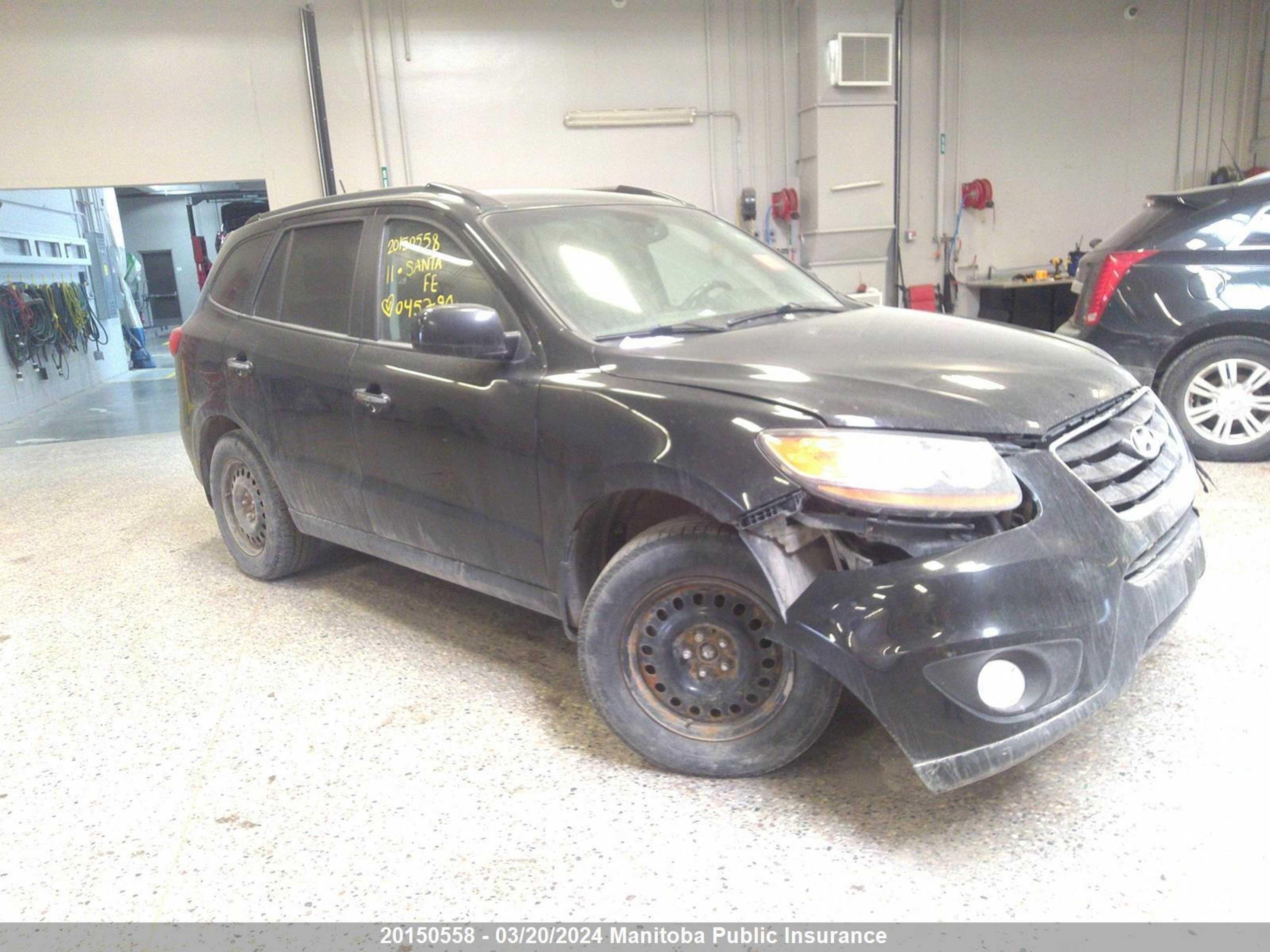 HYUNDAI SANTA FE 2011 5xyzhdag3bg045790