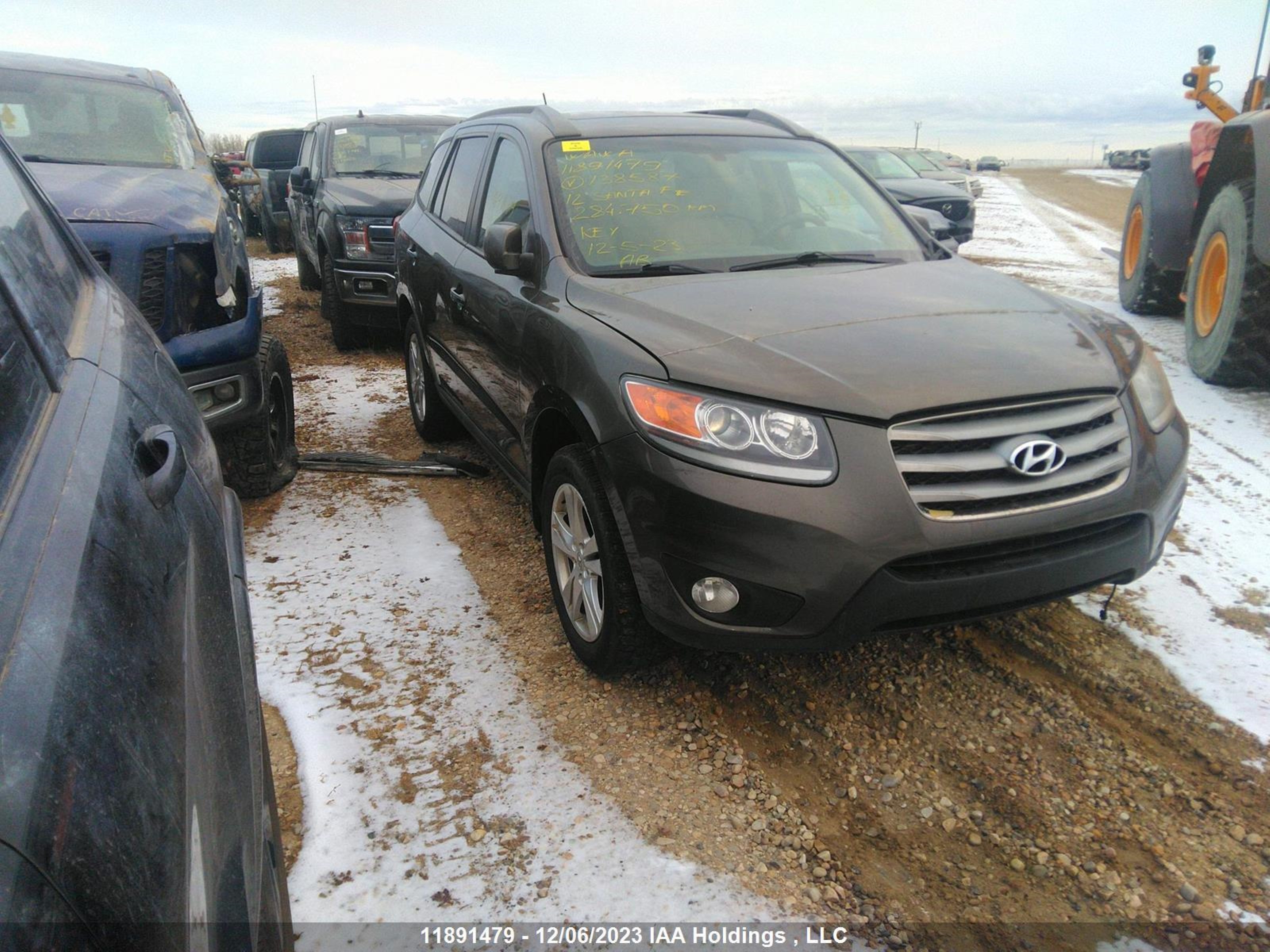 HYUNDAI SANTA FE 2012 5xyzhdag9cg138587