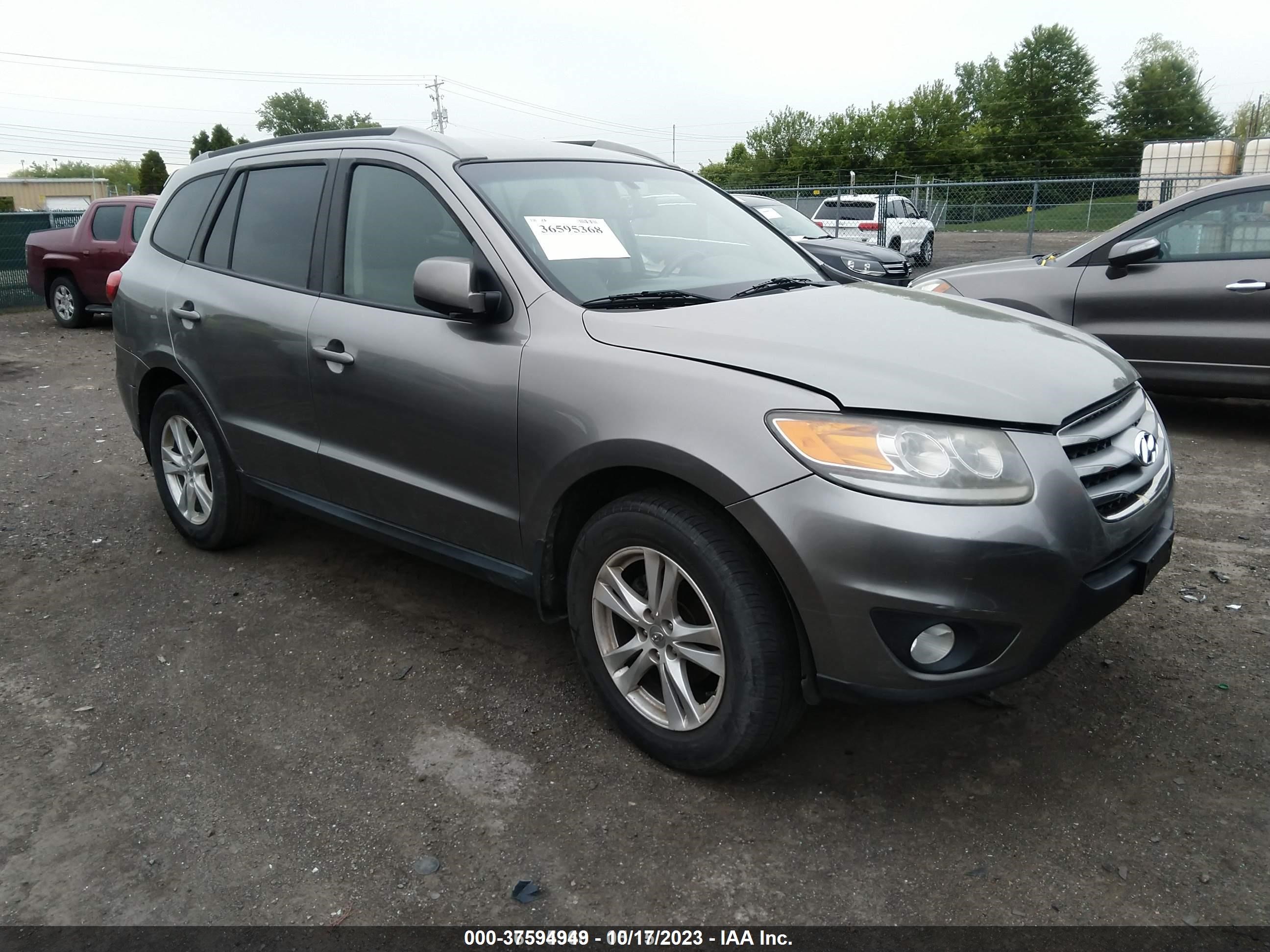 HYUNDAI SANTA FE 2012 5xyzhdagxcg103296