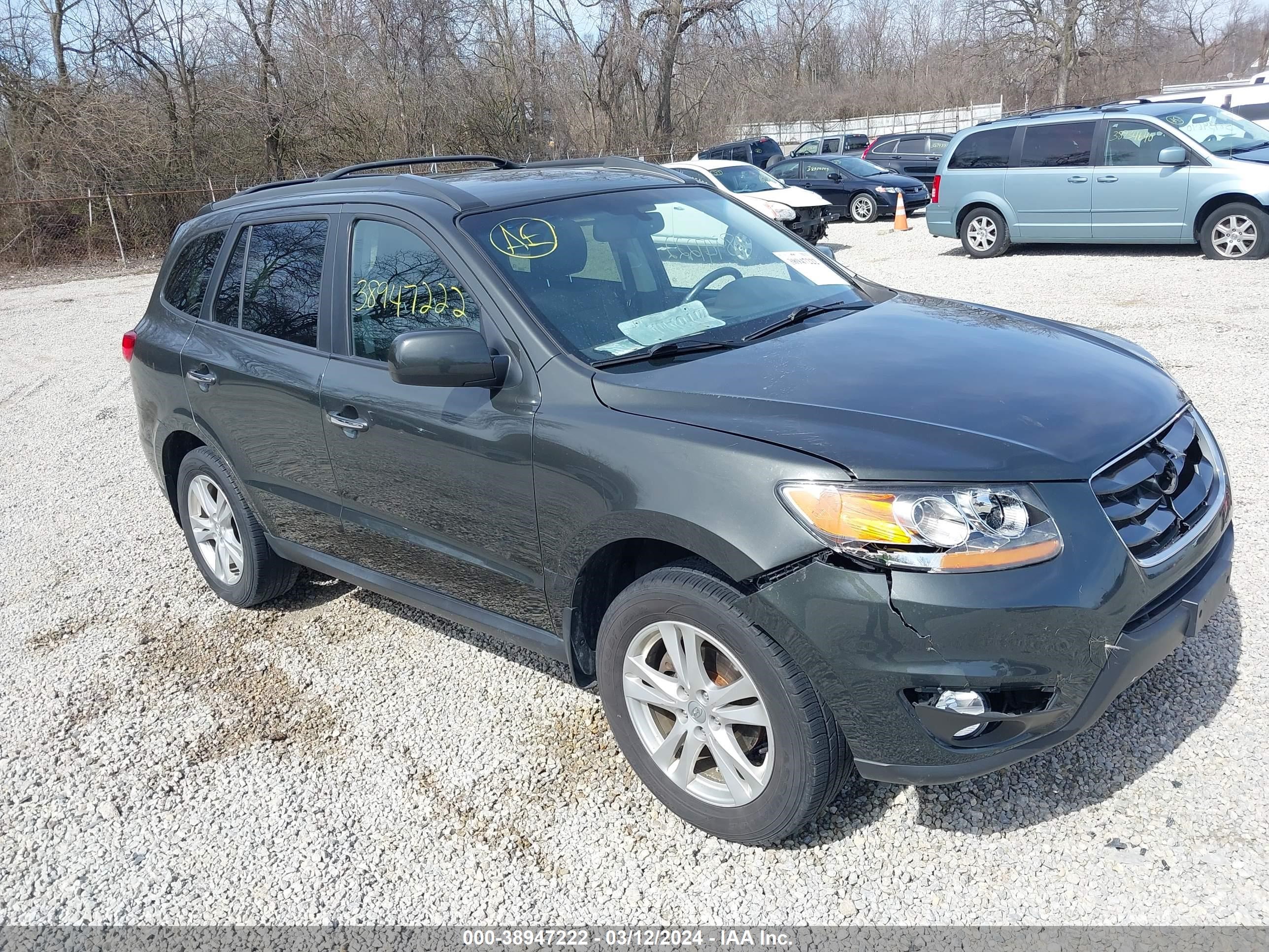 HYUNDAI SANTA FE 2011 5xyzk3ab5bg090570