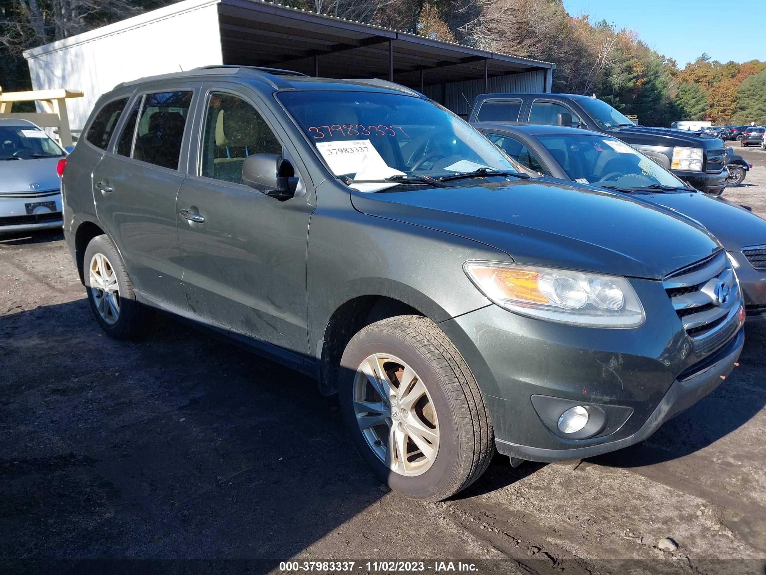 HYUNDAI SANTA FE 2012 5xyzk3abxcg138243