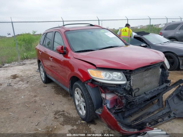 HYUNDAI SANTA FE 2012 5xyzkdag8cg126318