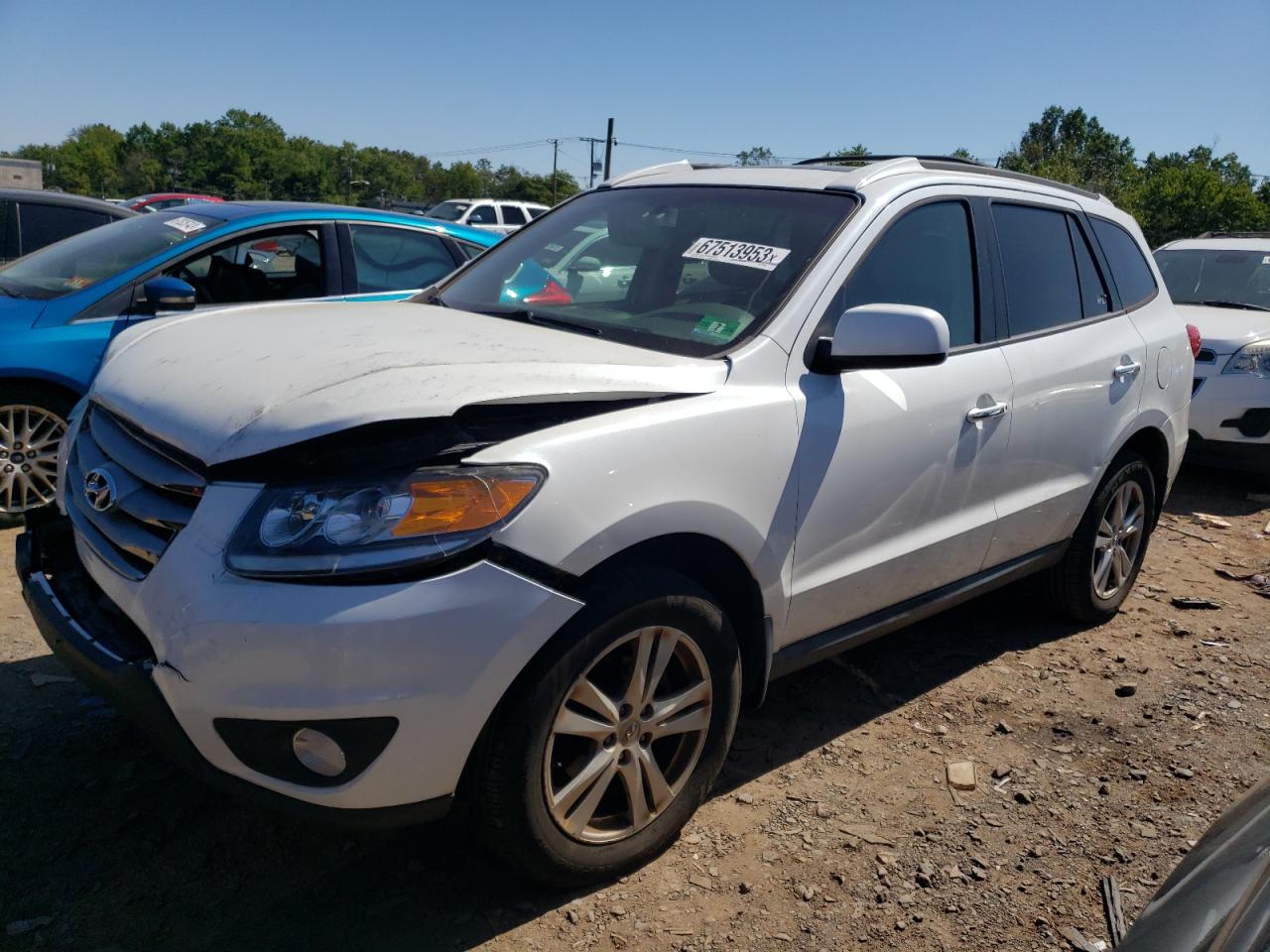 HYUNDAI SANTA FE 2012 5xyzkdag8cg169606