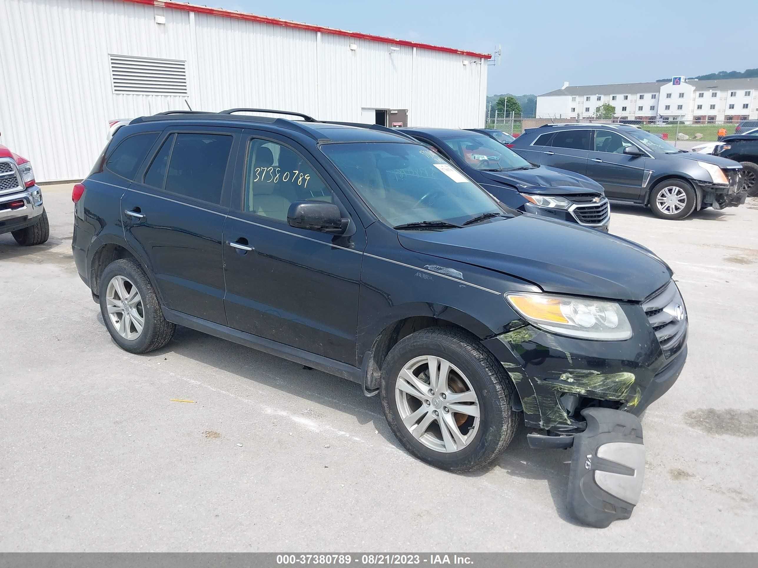 HYUNDAI SANTA FE 2012 5xyzkdag9cg165371