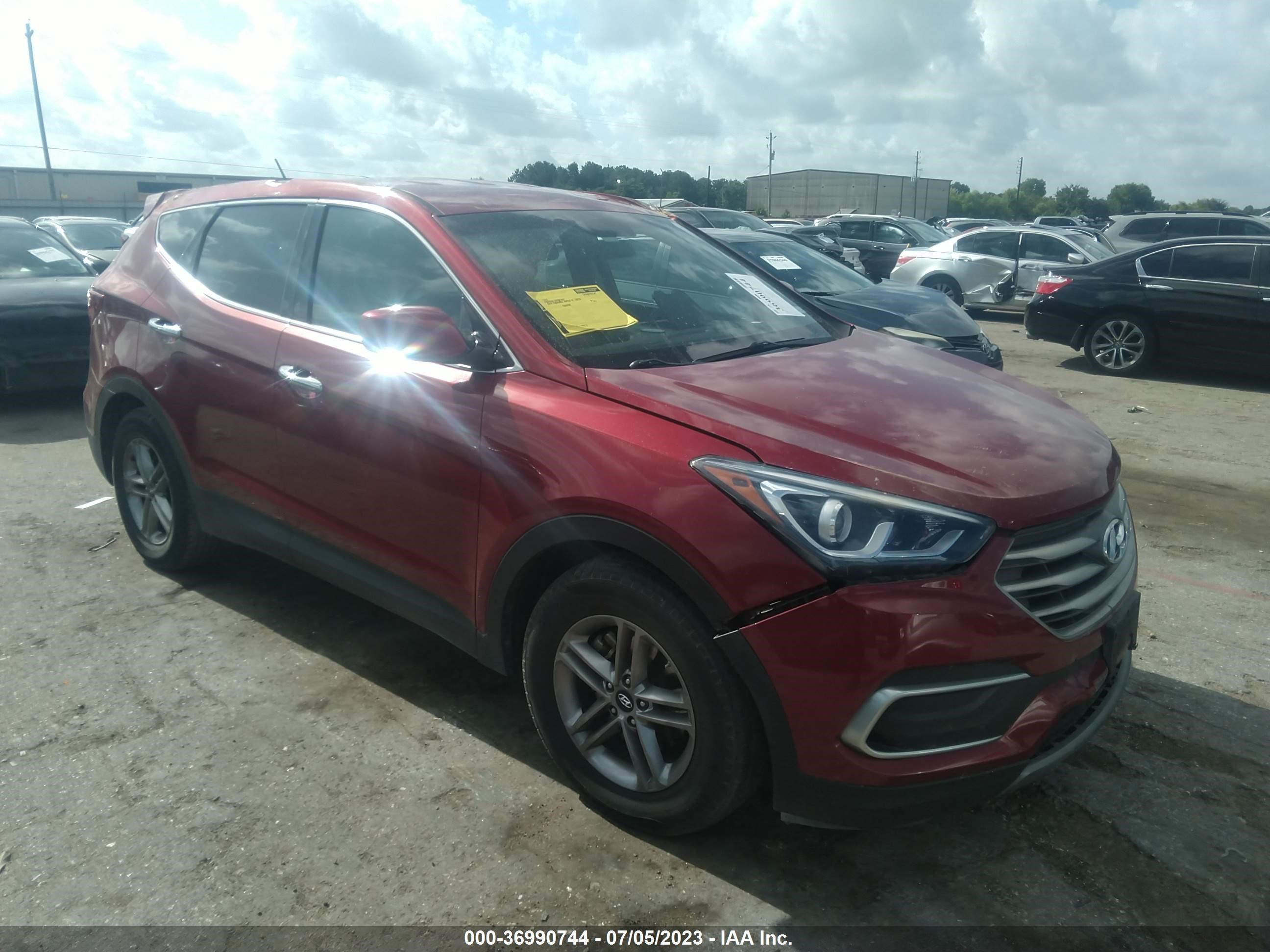 HYUNDAI SANTA FE 2018 5xyzt3lb0jg526671