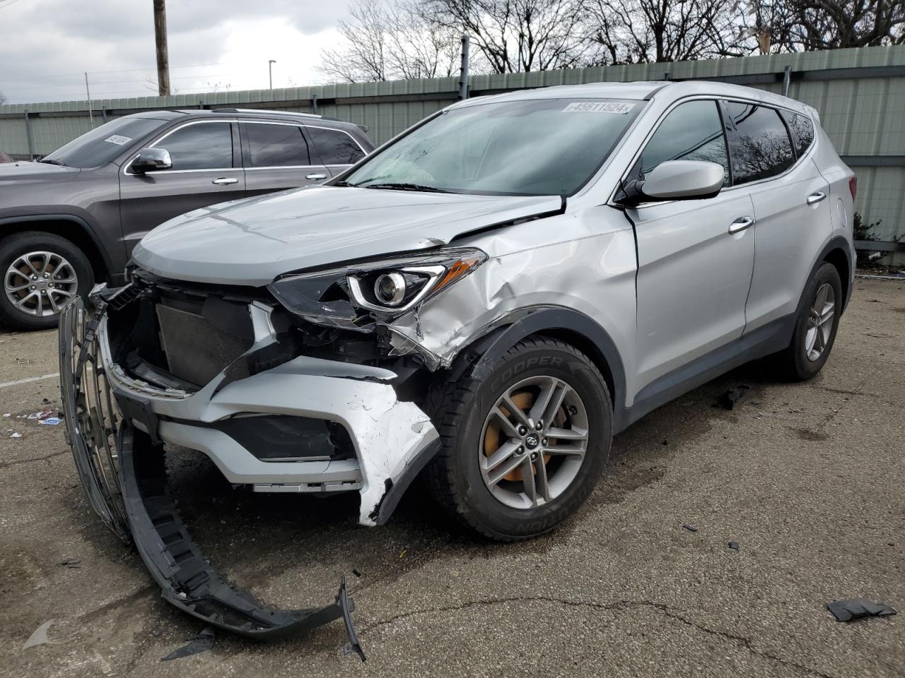 HYUNDAI SANTA FE 2018 5xyzt3lb0jg538383