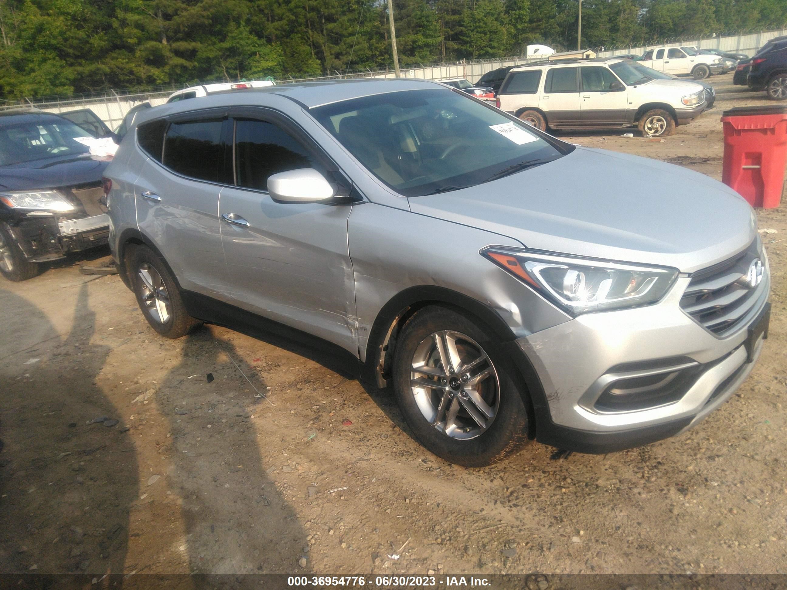 HYUNDAI SANTA FE 2018 5xyzt3lb0jg573182