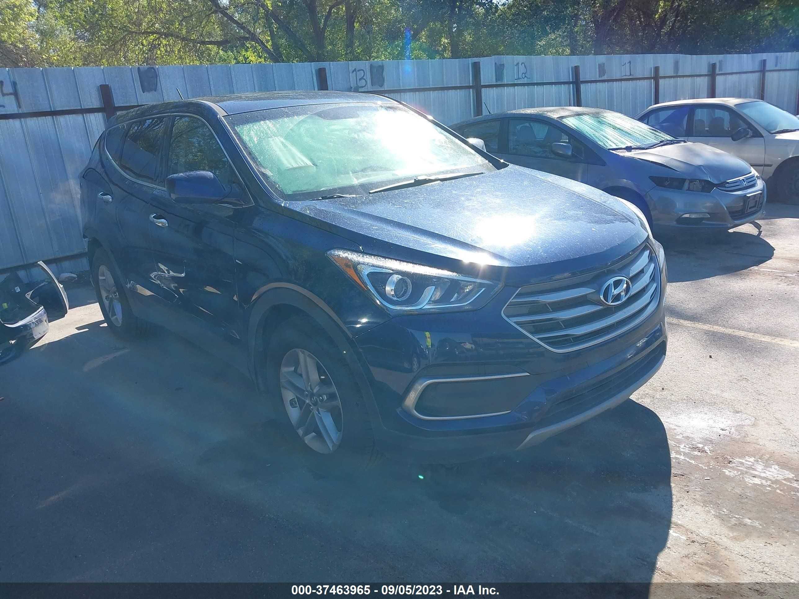 HYUNDAI SANTA FE 2018 5xyzt3lb1jg513413