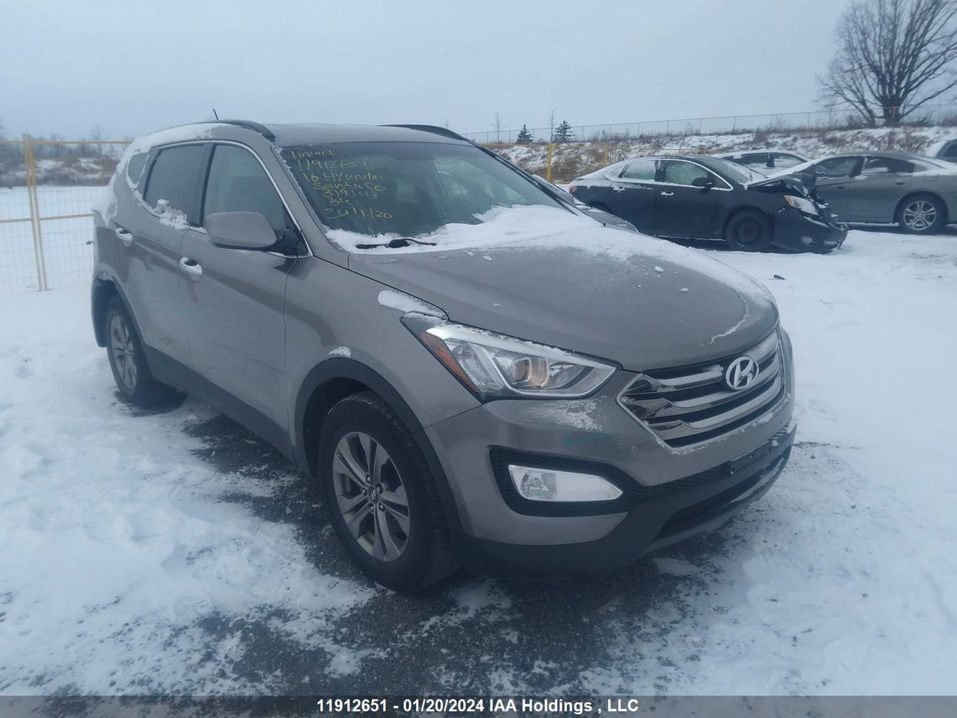 HYUNDAI SANTA FE 2016 5xyzt3lb2gg319143