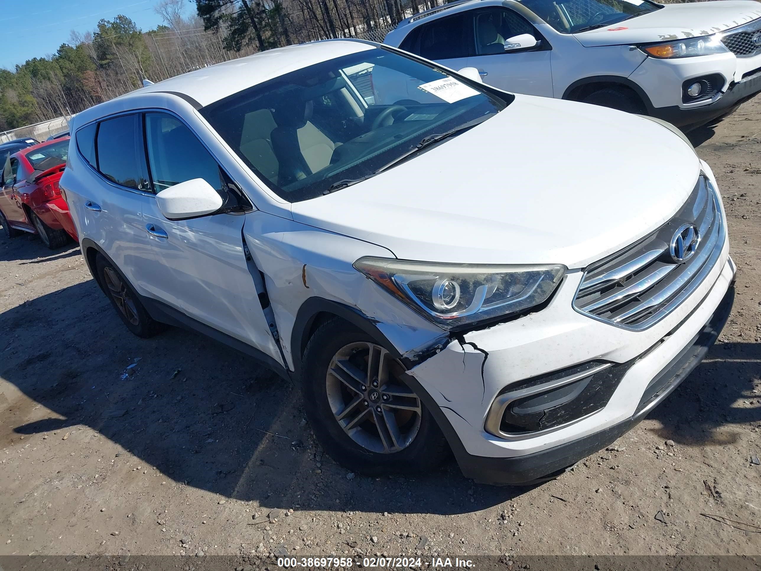 HYUNDAI SANTA FE 2017 5xyzt3lb2hg405537