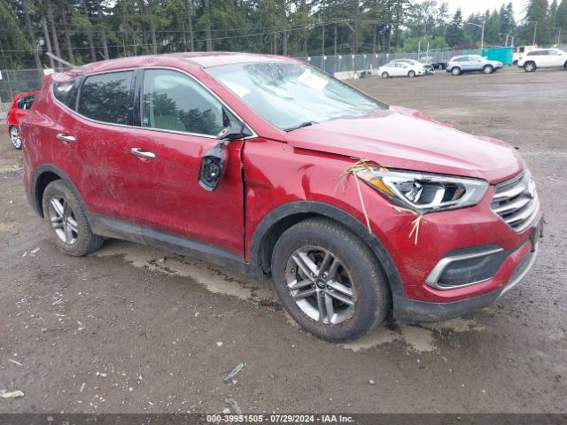 HYUNDAI SANTA FE SPORT 2018 5xyzt3lb2jg523612