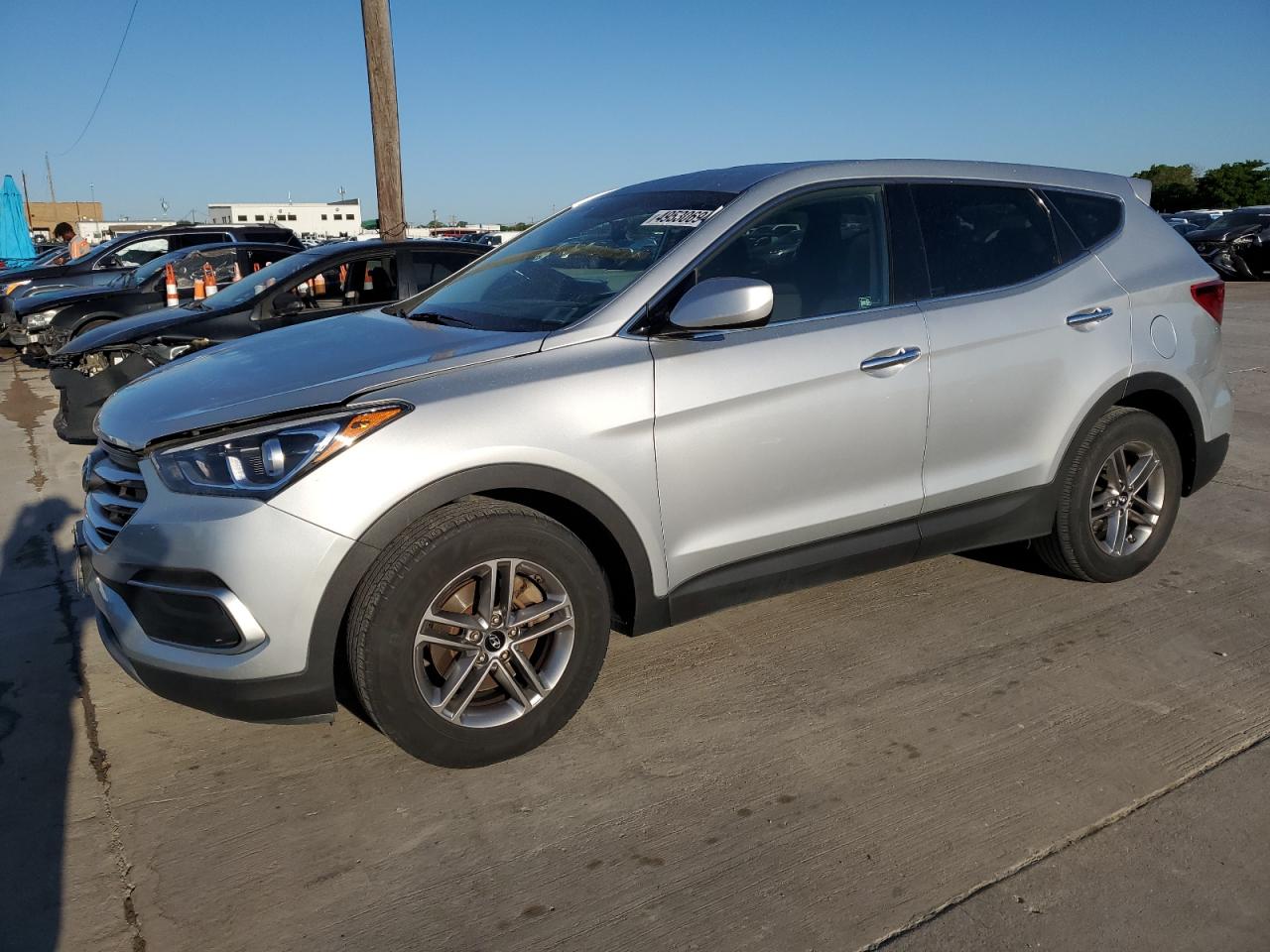 HYUNDAI SANTA FE 2018 5xyzt3lb2jg555816