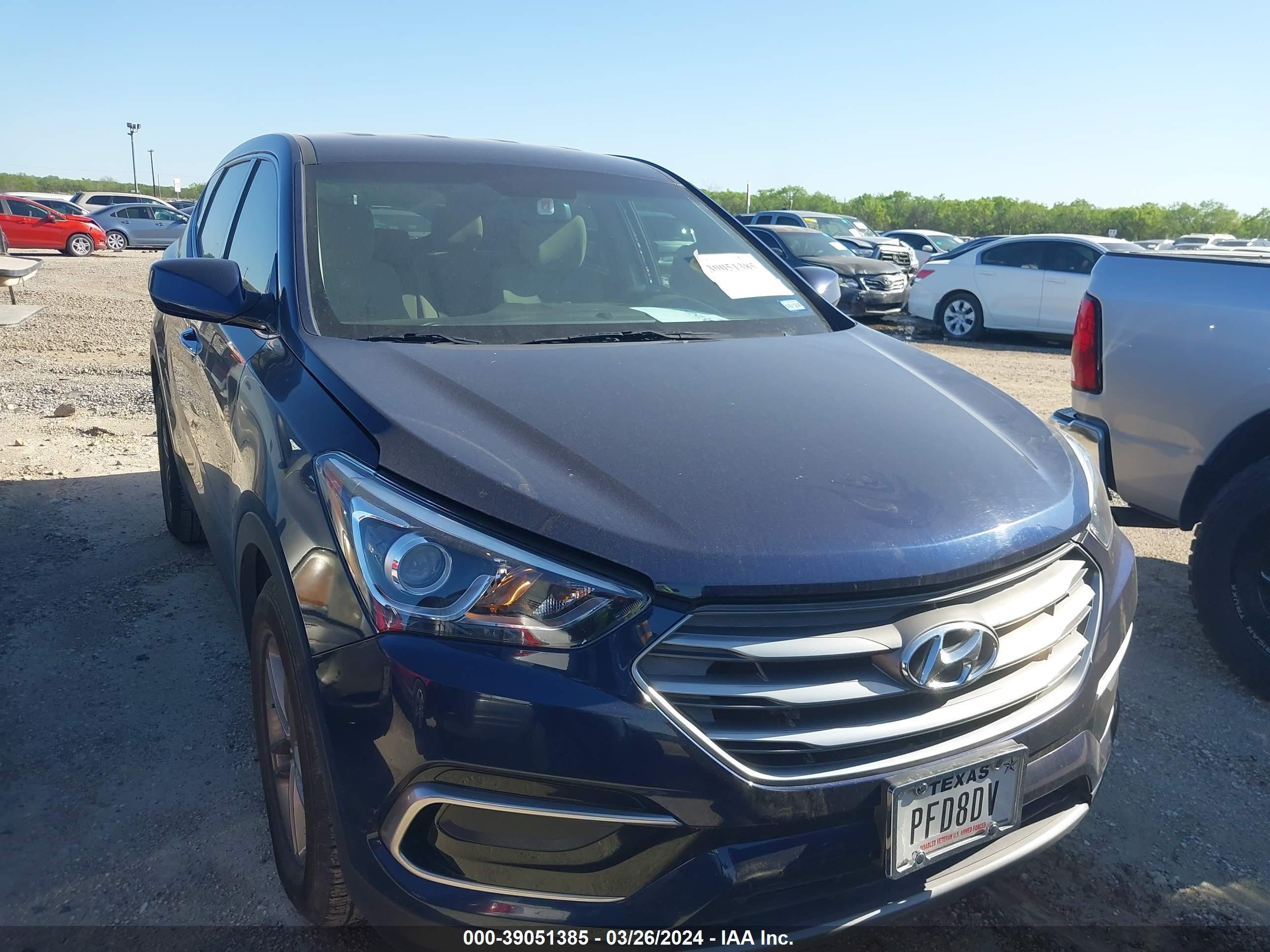 HYUNDAI SANTA FE 2017 5xyzt3lb4hg443464