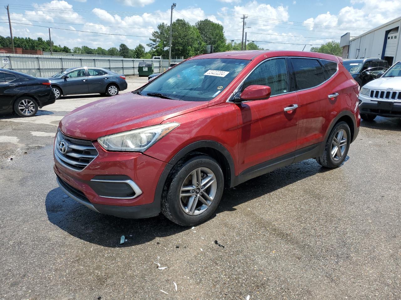 HYUNDAI SANTA FE 2018 5xyzt3lb5jg506853