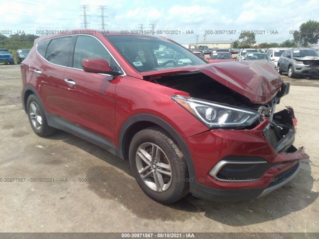 HYUNDAI SANTA FE SPORT 2018 5xyzt3lb5jg525354