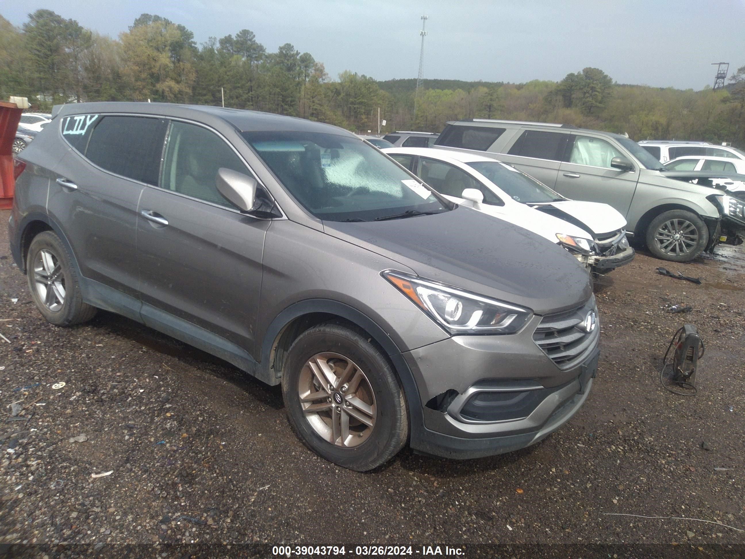 HYUNDAI SANTA FE 2018 5xyzt3lb5jg530845