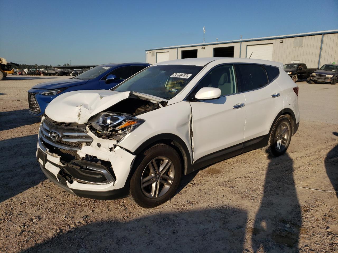 HYUNDAI SANTA FE 2018 5xyzt3lb5jg569127