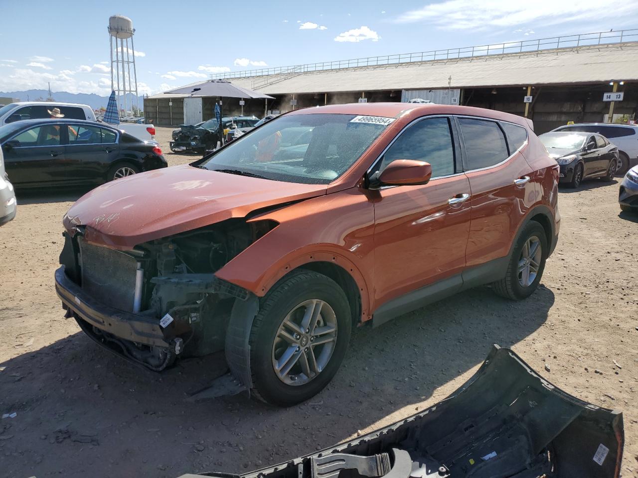 HYUNDAI SANTA FE 2017 5xyzt3lb6hg478913