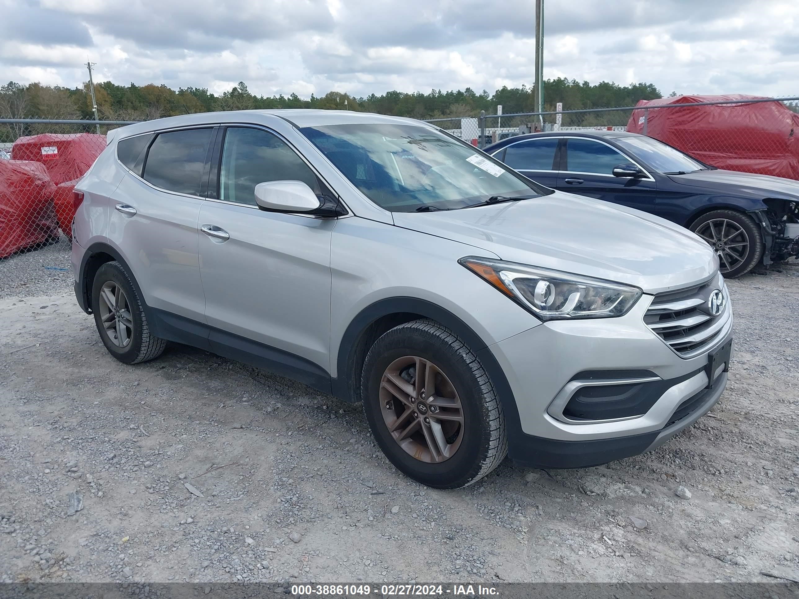 HYUNDAI SANTA FE 2018 5xyzt3lb6jg562445