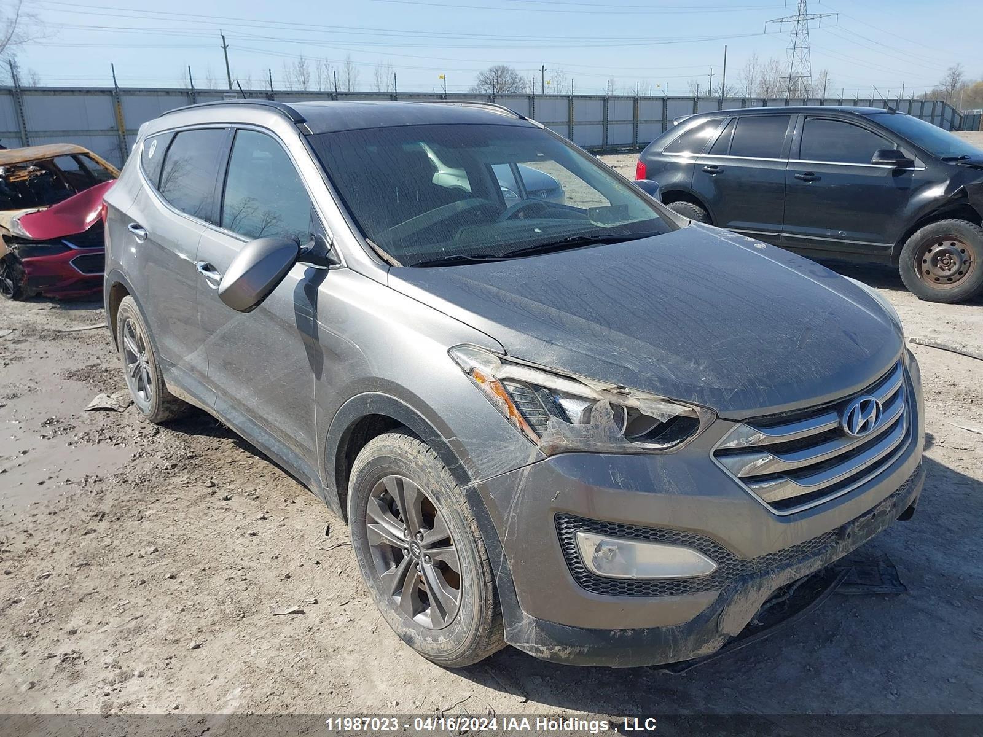 HYUNDAI SANTA FE 2015 5xyzt3lb7fg245183