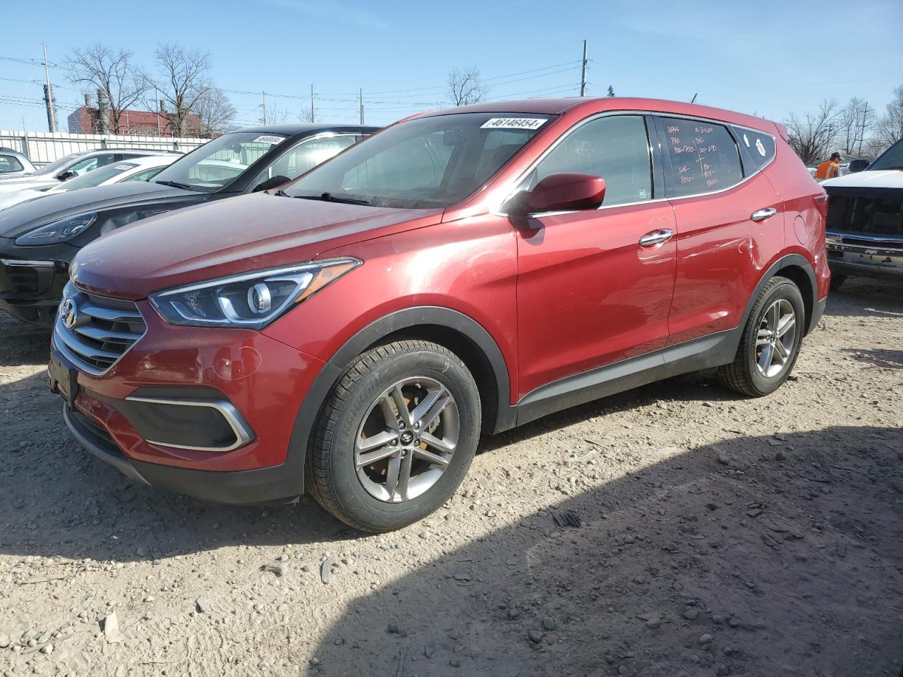 HYUNDAI SANTA FE 2018 5xyzt3lb7jg539983