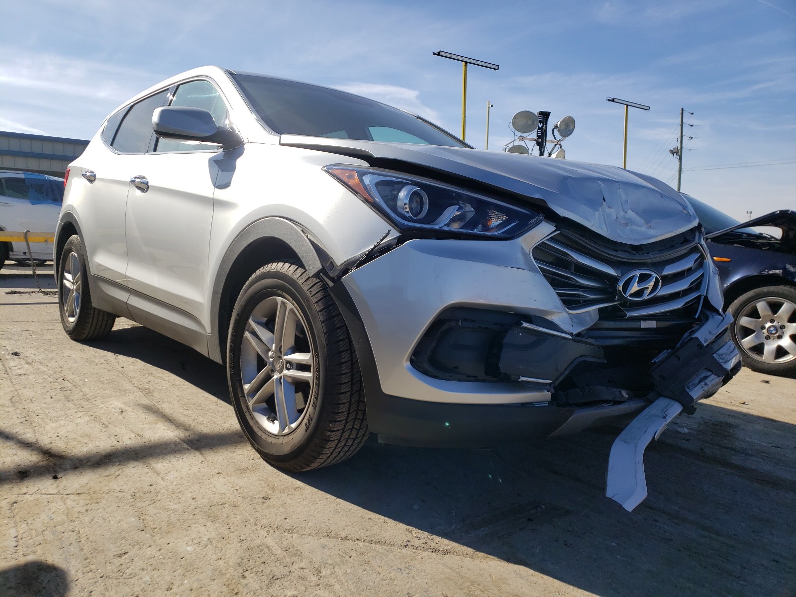 HYUNDAI SANTA FE S 2018 5xyzt3lb7jg562678