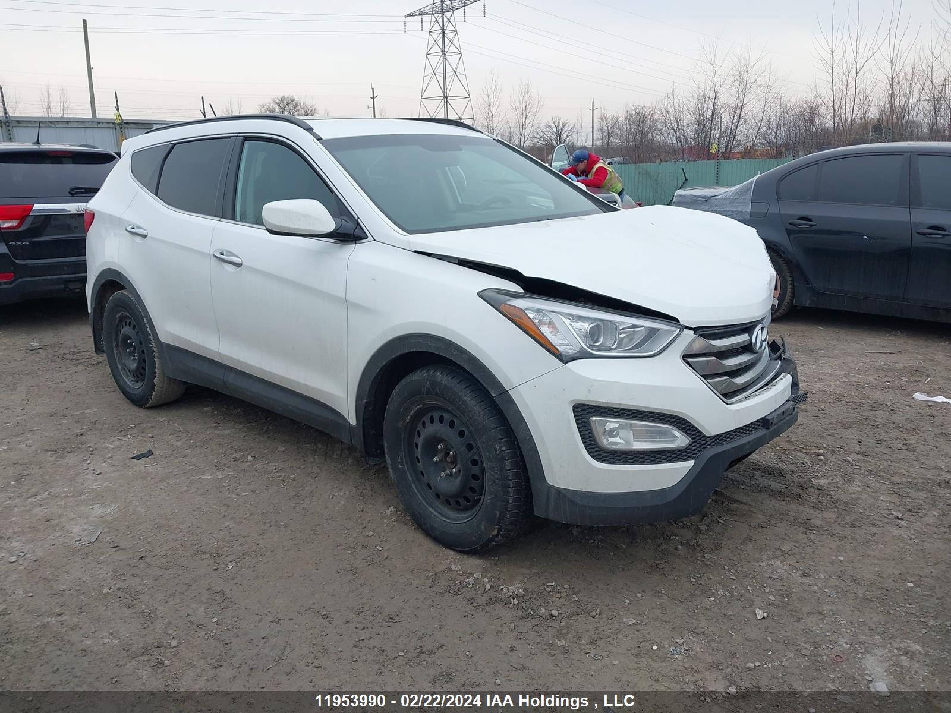 HYUNDAI SANTA FE 2015 5xyzt3lb8fg296840