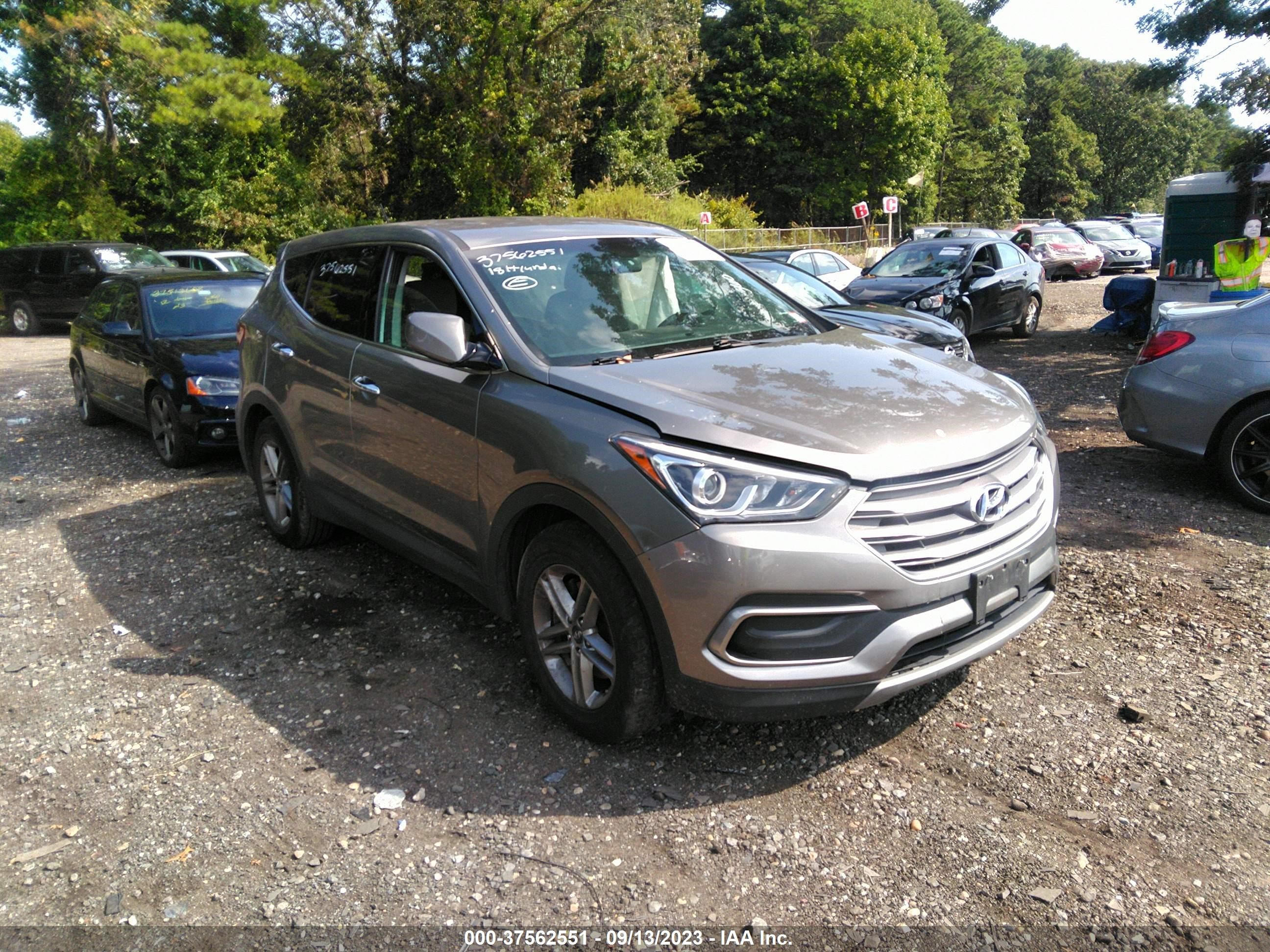 HYUNDAI SANTA FE 2018 5xyzt3lb8jg526014