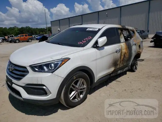 HYUNDAI SANTA FE 2018 5xyzt3lb8jg569672