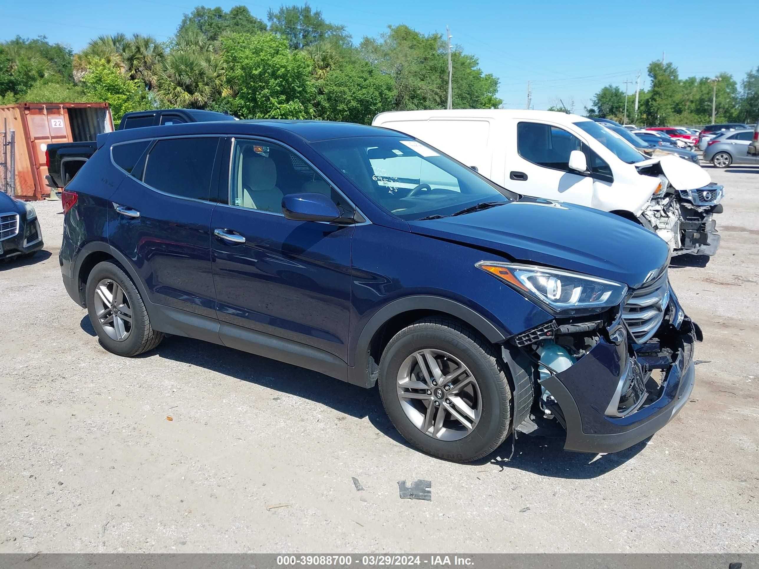 HYUNDAI SANTA FE 2017 5xyzt3lb9hg396948