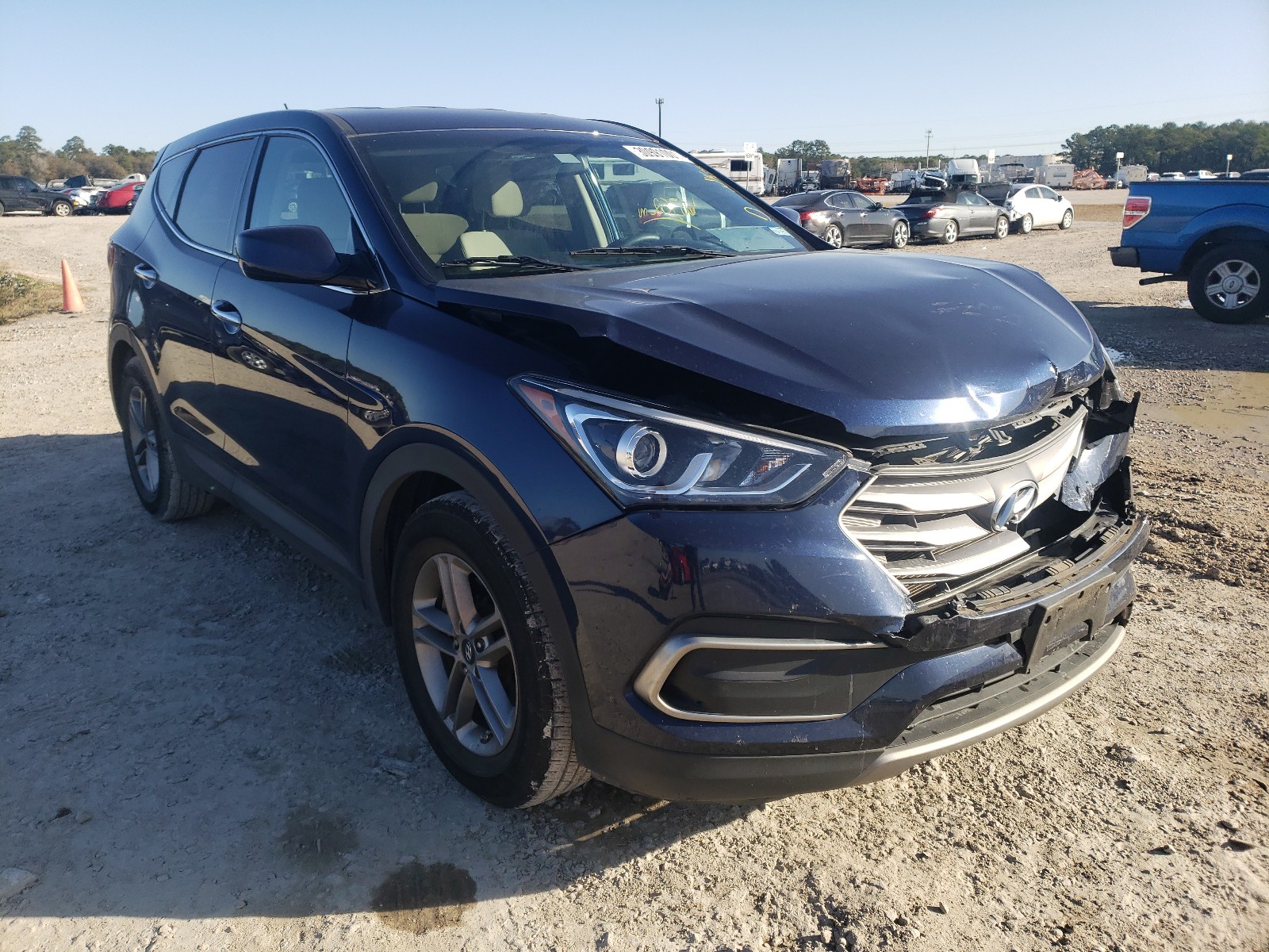 HYUNDAI SANTA FE S 2018 5xyzt3lb9jg540391