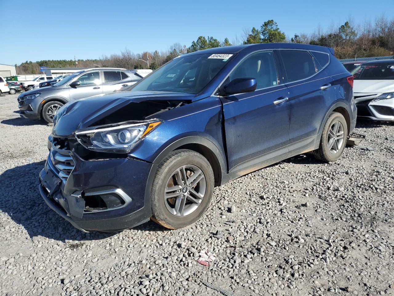 HYUNDAI SANTA FE 2018 5xyzt3lbxjg563128