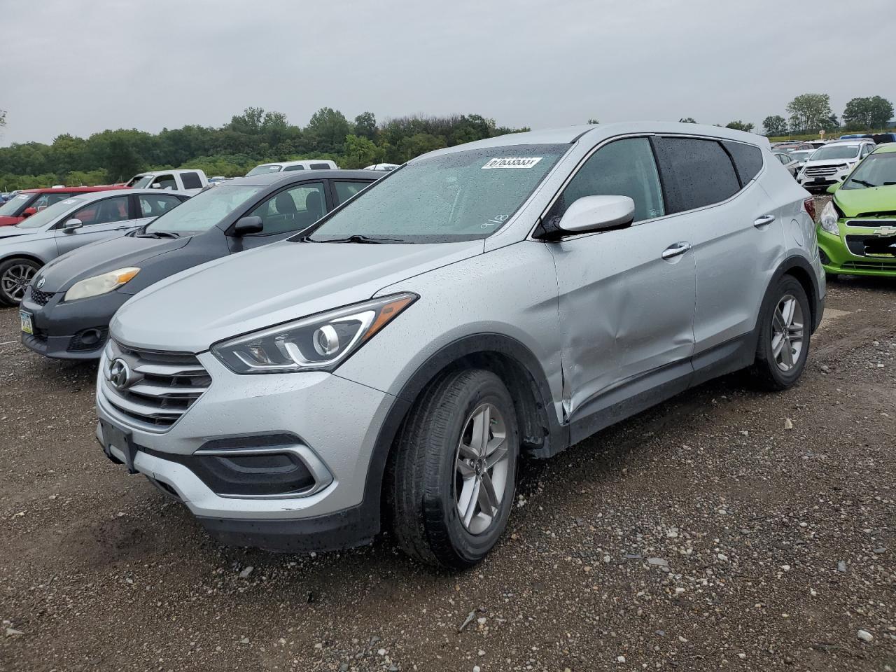 HYUNDAI SANTA FE 2018 5xyzt3lbxjg568961