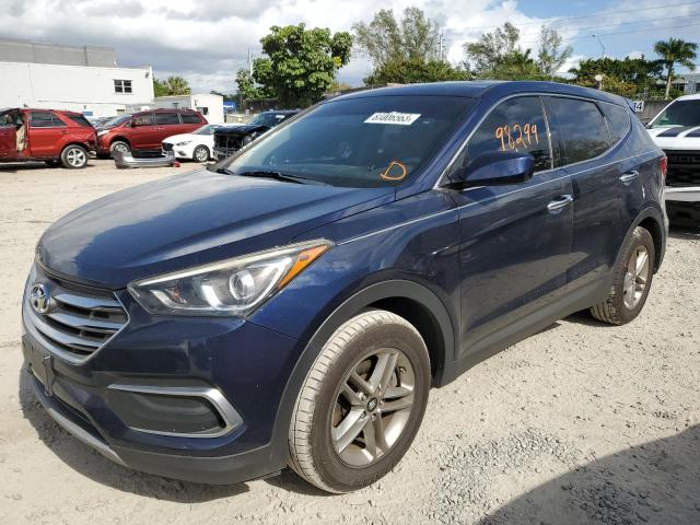 HYUNDAI SANTA FE 2018 5xyztdlb0jg546831