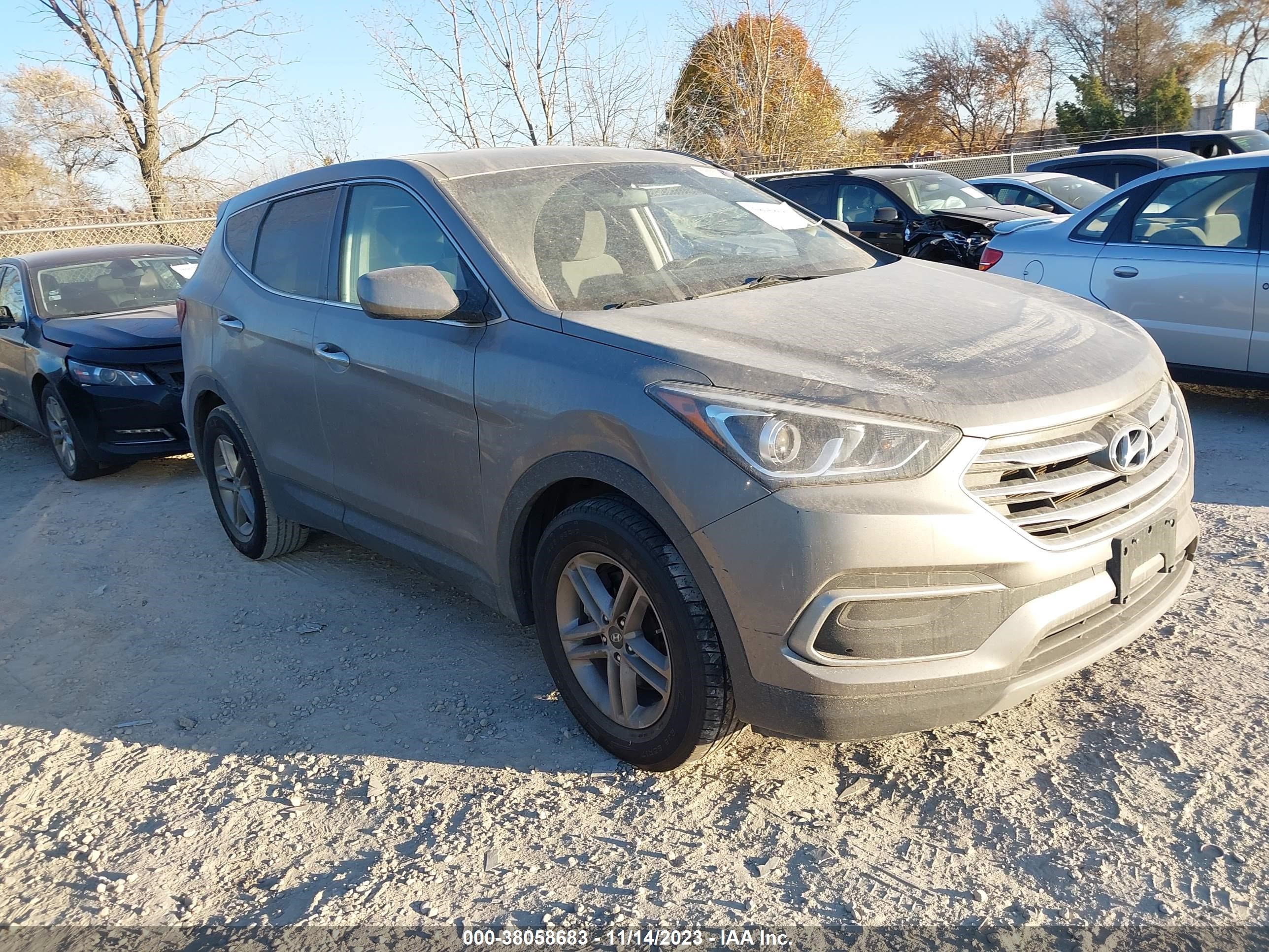 HYUNDAI SANTA FE 2018 5xyztdlb3jg573098