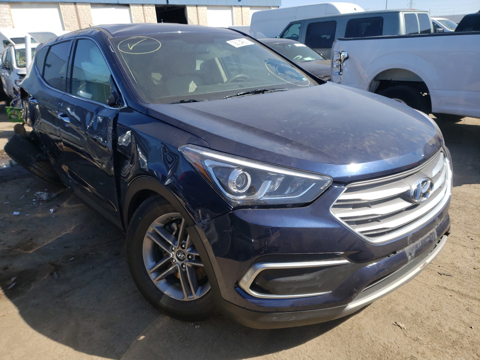 HYUNDAI SANTA FE S 2018 5xyztdlb4jg569402