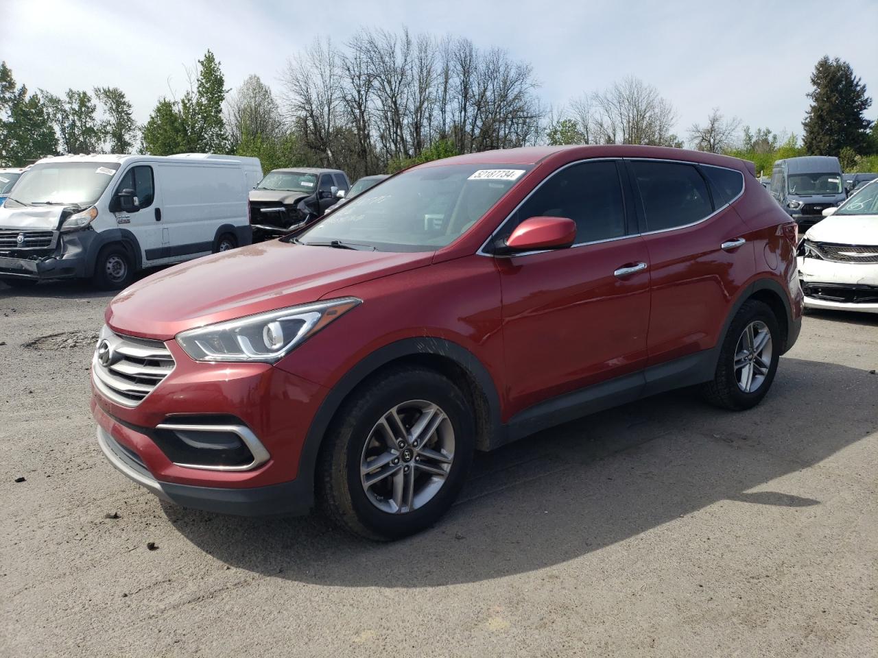 HYUNDAI SANTA FE 2017 5xyztdlbxhg431583