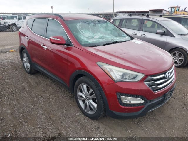 HYUNDAI SANTA FE SPORT 2014 5xyzu3la3eg222616