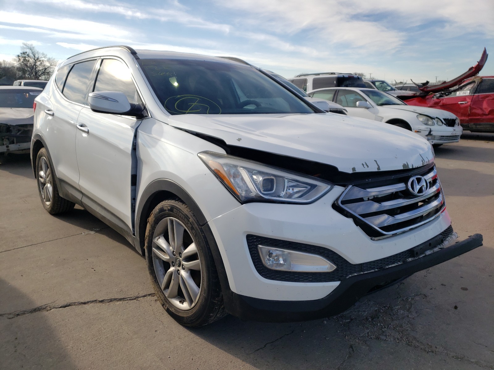 HYUNDAI SANTA FE 2014 5xyzu3la9eg180520