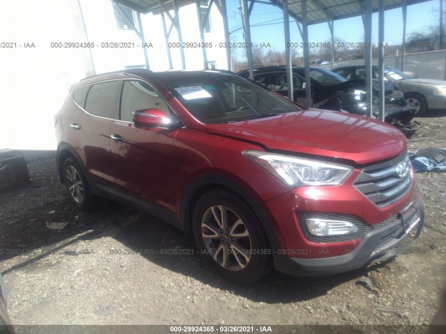 HYUNDAI SANTA FE SPORT 2014 5xyzu3laxeg176265