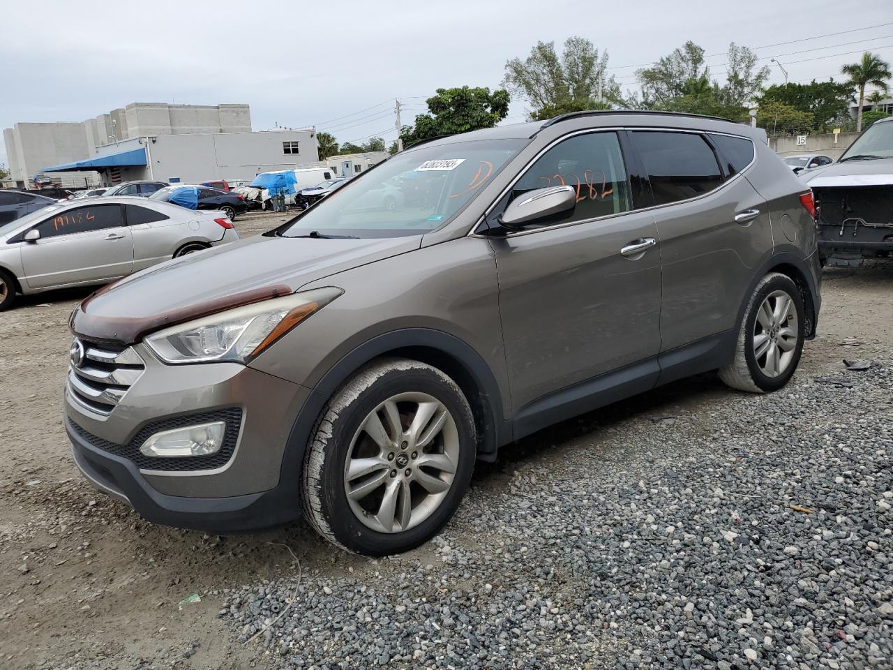 HYUNDAI SANTA FE 2014 5xyzu3laxeg211399