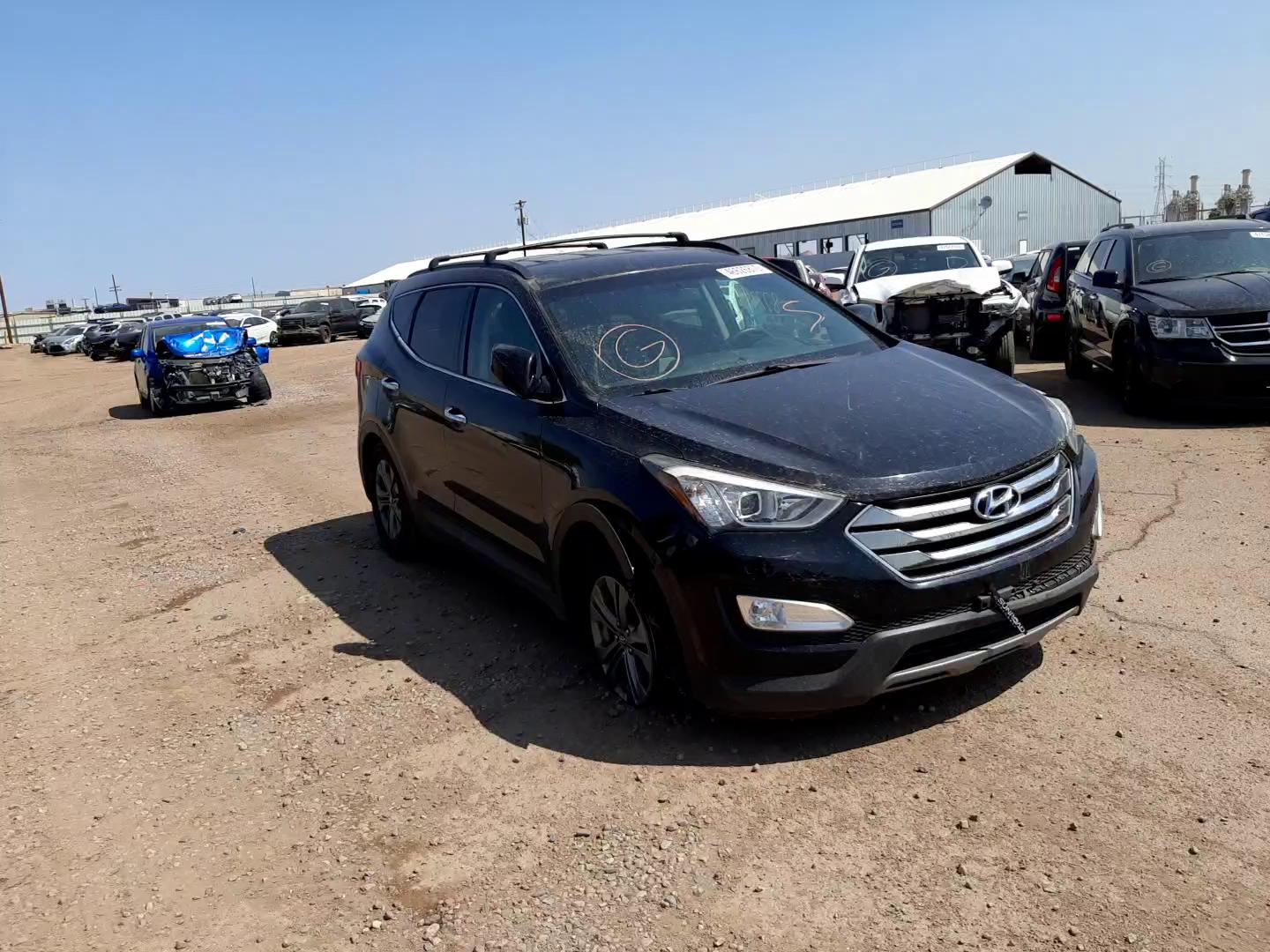 HYUNDAI SANTA FE S 2014 5xyzu3lb0eg167003