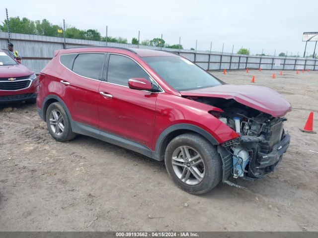 HYUNDAI SANTA FE SPORT 2018 5xyzu3lb0jg506580