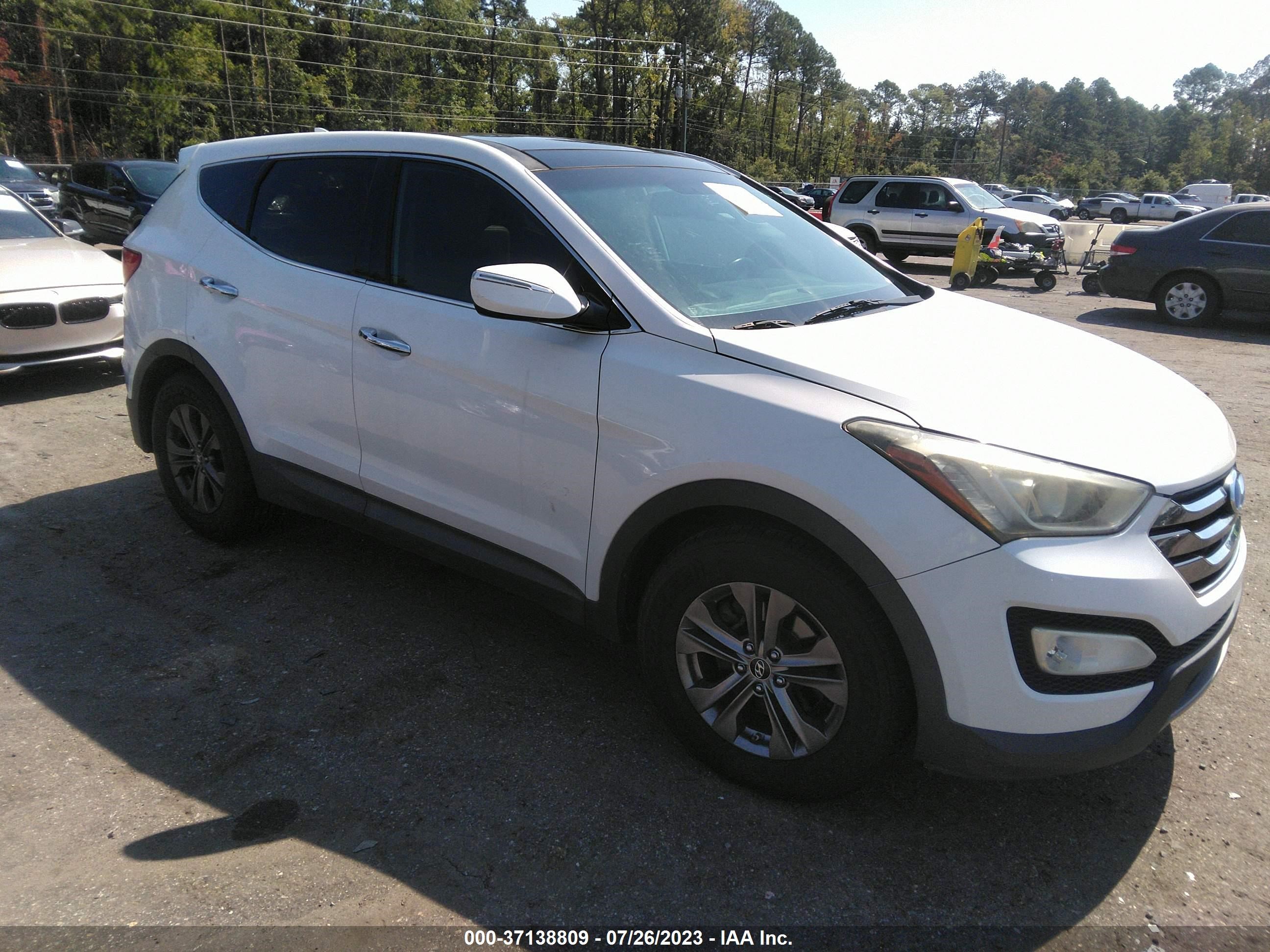 HYUNDAI SANTA FE 2013 5xyzu3lb1dg081424