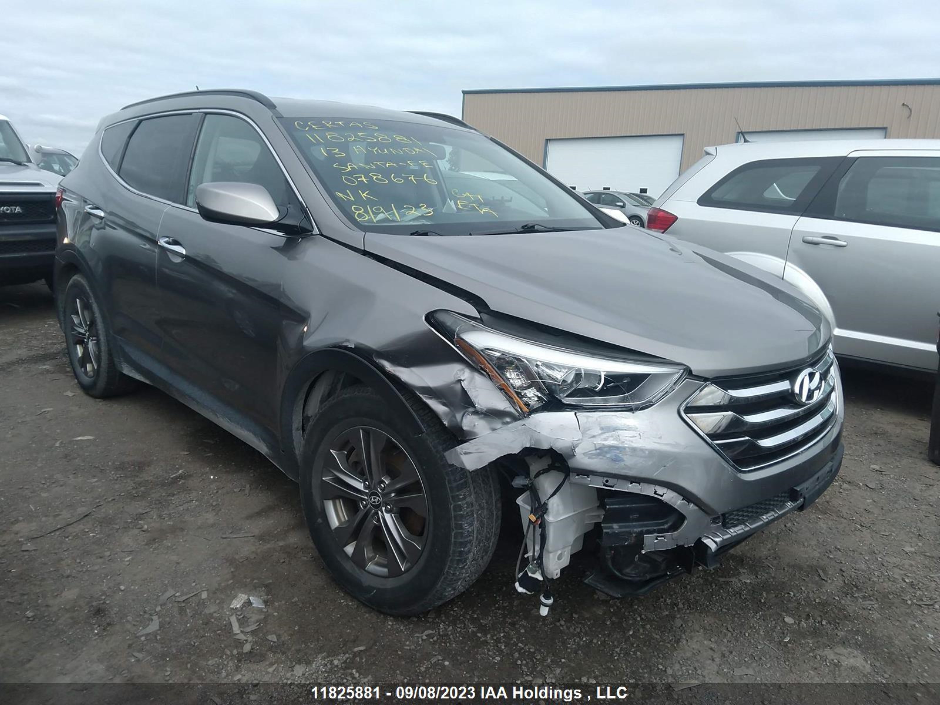 HYUNDAI SANTA FE 2013 5xyzu3lb2dg078676