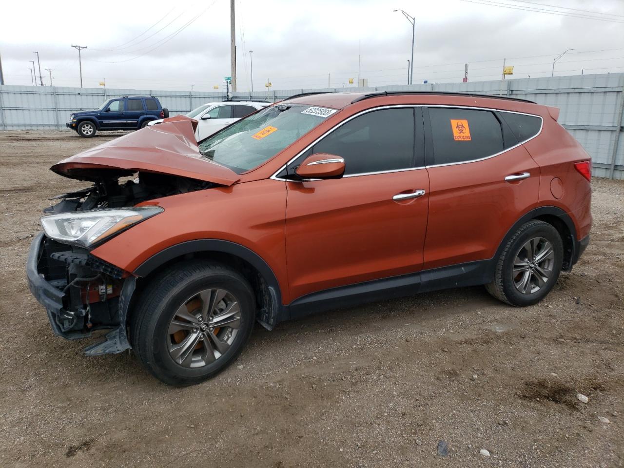 HYUNDAI SANTA FE 2014 5xyzu3lb2eg181369