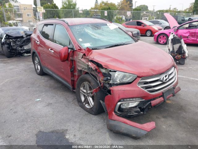 HYUNDAI SANTA FE 2017 5xyzu3lb2hg417619