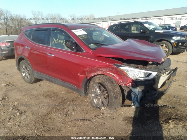 HYUNDAI SANTA FE SPORT 2015 5xyzu3lb3fg260924