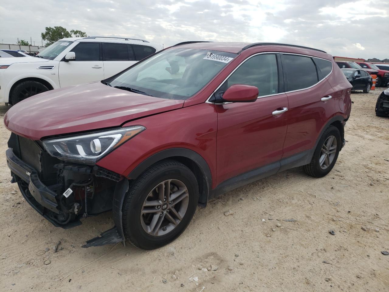 HYUNDAI SANTA FE 2017 5xyzu3lb3hg473570